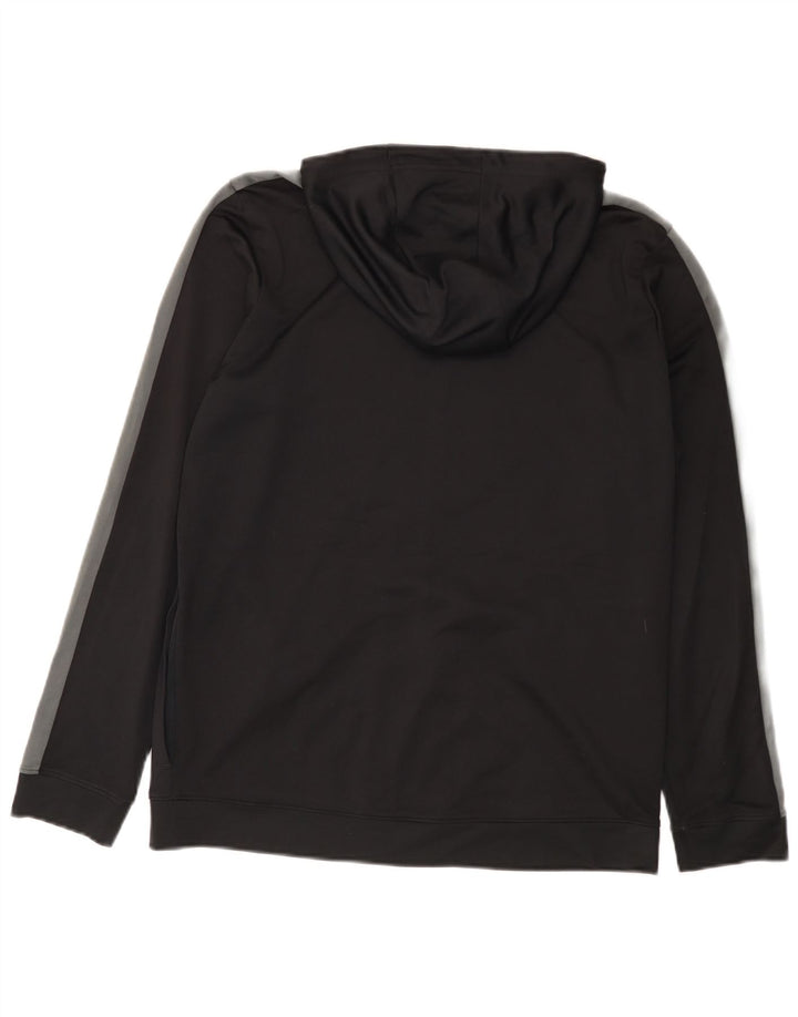 Pulover Under Armour pentru bărbați, cu fermoar, poliester color bloc negru mediu