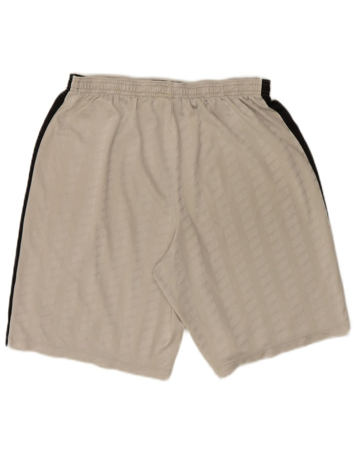 Pantaloni scurți sport Nike Dri Fit pentru bărbați, mari, alb, din poliester