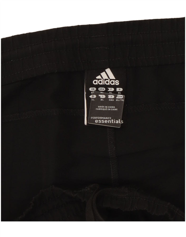 Pantaloni de trening Adidas Climalite pentru bărbați XL poliester negru