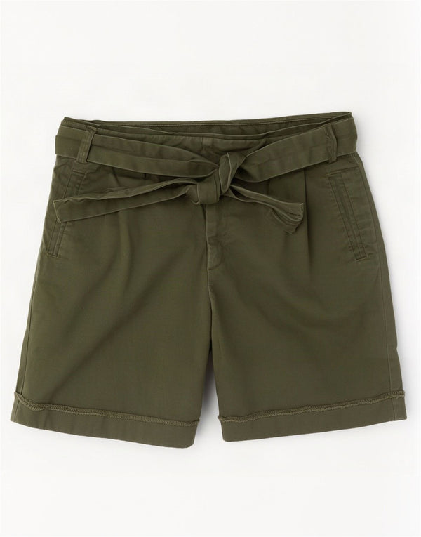 Pantaloni scurti chino pentru femei Oasis UK 10 Small W28 Khaki Bumbac