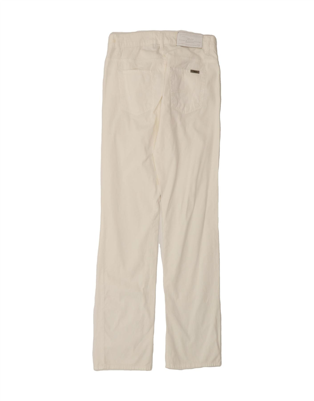 MARLBORO CLASSICS Womens Straight Jeans W29 L32 White Cotton Vintage Marlboro Classics and Second-Hand Marlboro Classics from Messina Hembry 