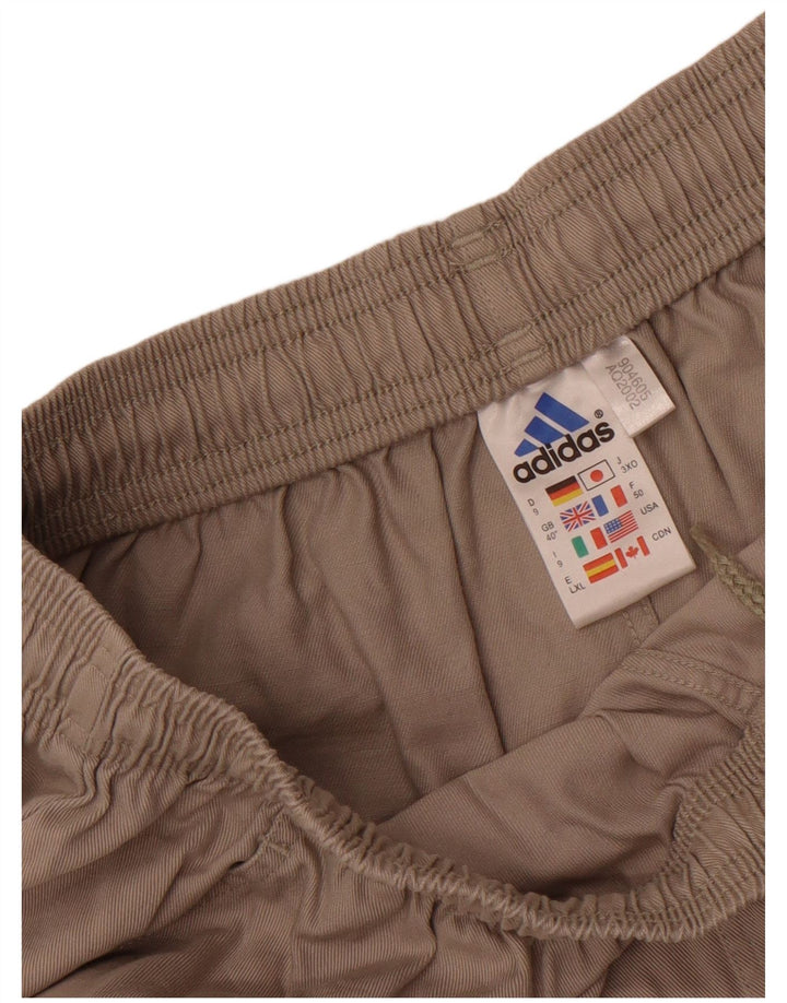 Pantaloni scurți sport pentru bărbați Adidas XL bumbac gri