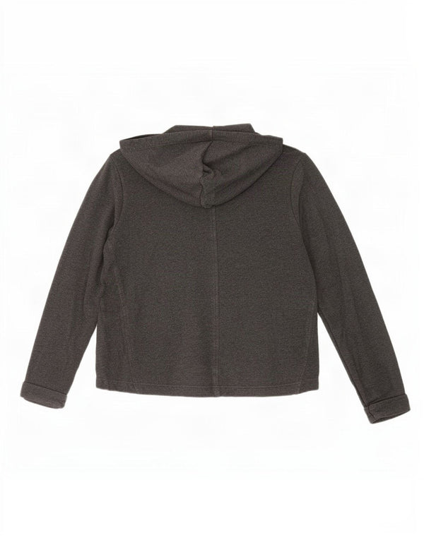 Pulover Champion pentru femei Heritage Fit, cu fermoar, bumbac, gri, UK 10