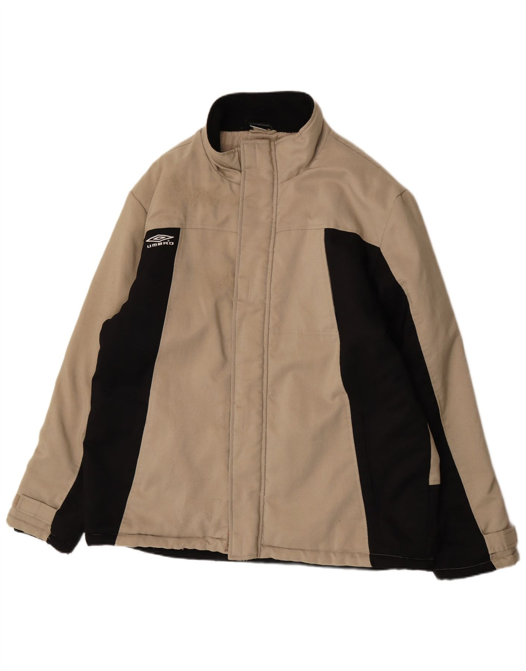 Jachetă de vânt pentru femei Umbro UK 44 2XL, bej, nailon color bloc