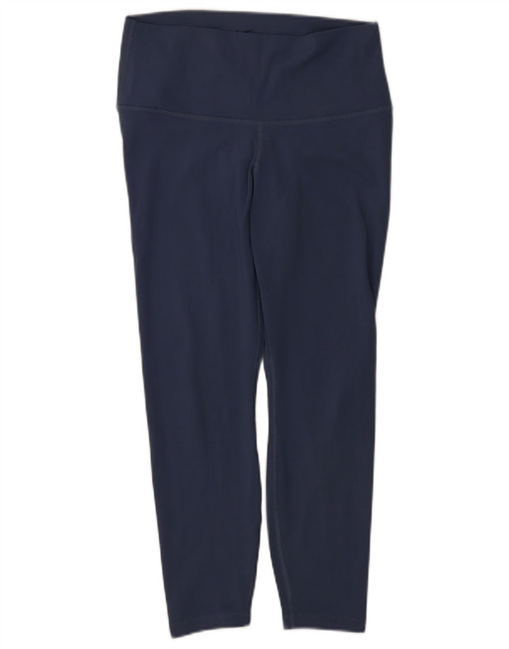 Leggings Dri Fit Nike pentru femei UK 14, mari, albastru, poliester