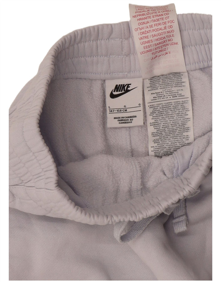 Pantaloni de trening NIKE Băieți Joggeri 12-13 ani Bumbac albastru mare