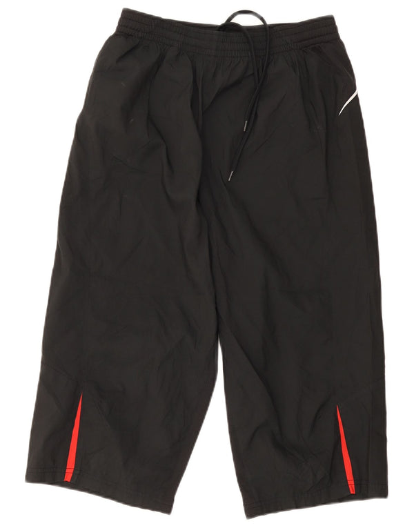 Pantaloni de trening Capri Nike pentru bărbați, negru mediu, poliester color bloc