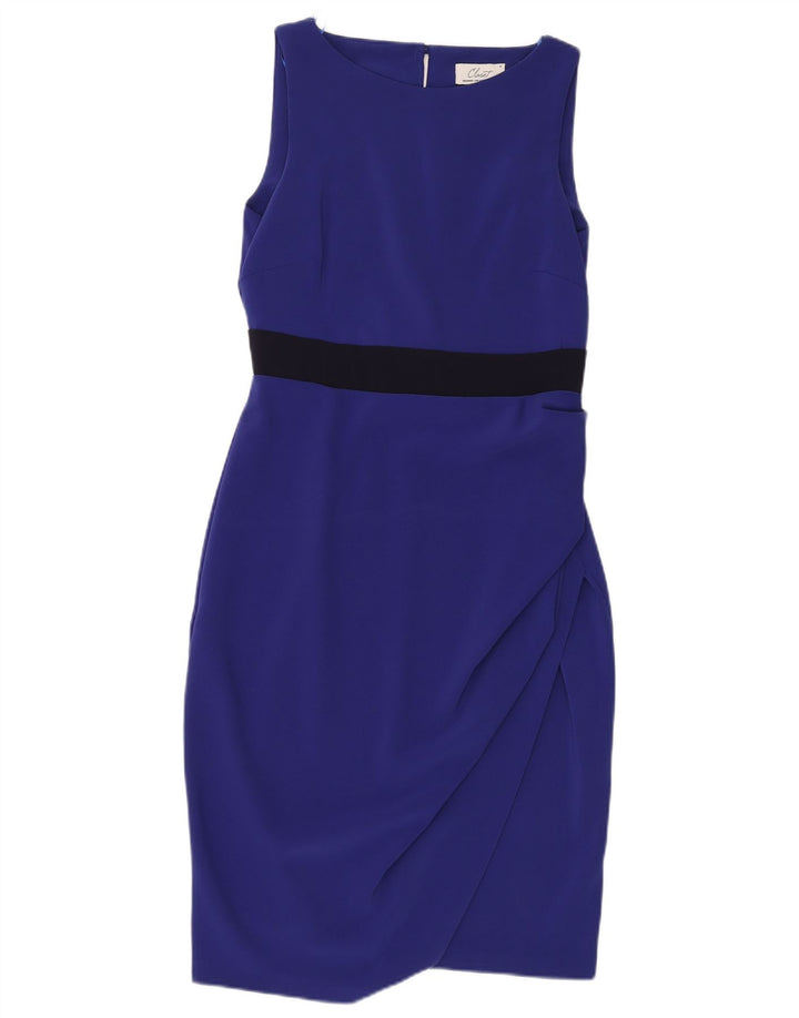 CLOSET Rochie bodycon fără mâneci pentru femei UK 14 Poliester albastru mediu