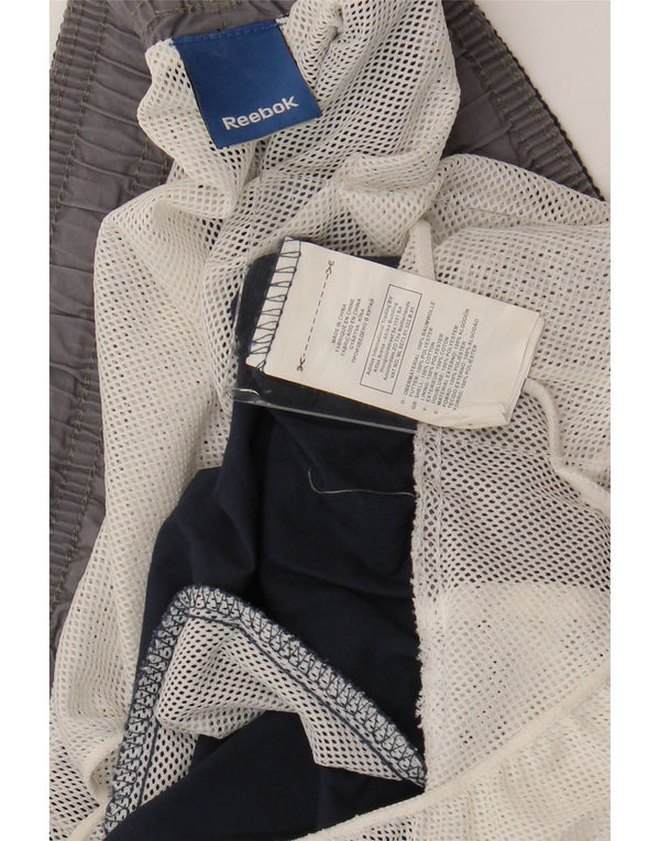 Pantaloni scurți de înot REEBOK pentru bărbați XL, bumbac bleumarin