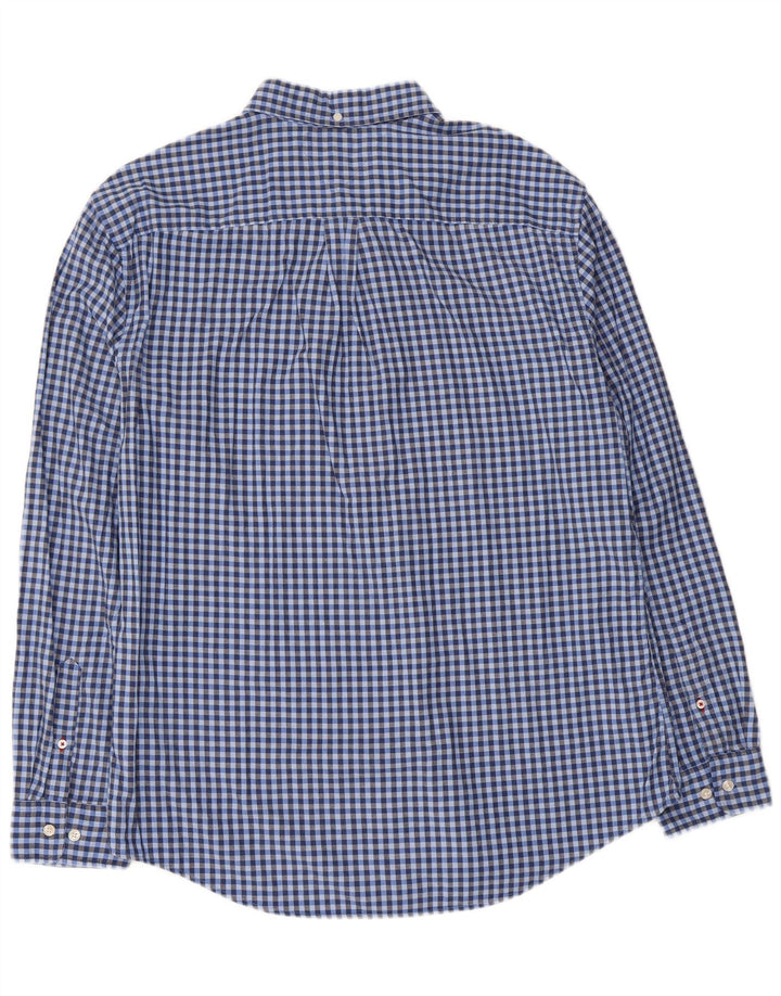 Cămașă pentru bărbați Tommy Hilfiger XL, albastru, bumbac vichy