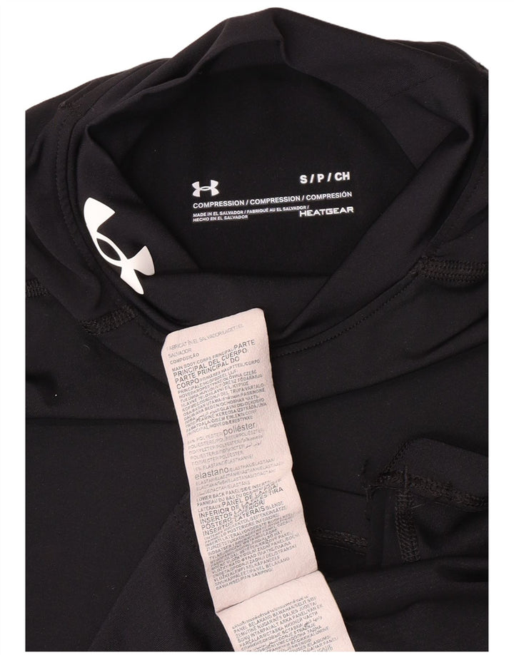 UNDER ARMOUR Top de compresie pentru femei cu mânecă lungă UK 8 Poliester negru mic