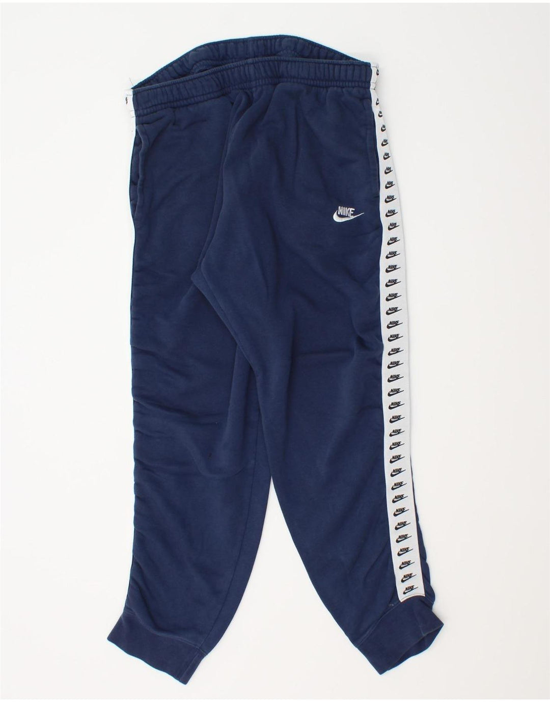 Pantaloni de trening grafic pentru bărbați NIKE Pantaloni de jogging mari, bleumarin, color block
