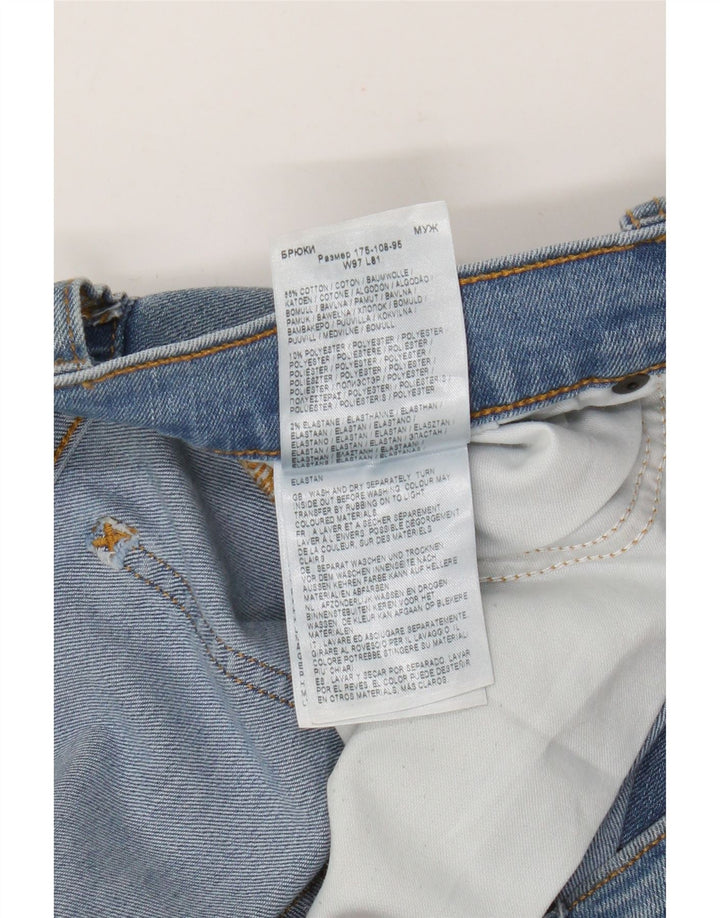 Blugi Lee Rider Slim pentru bărbați W38 L32 Bumbac albastru