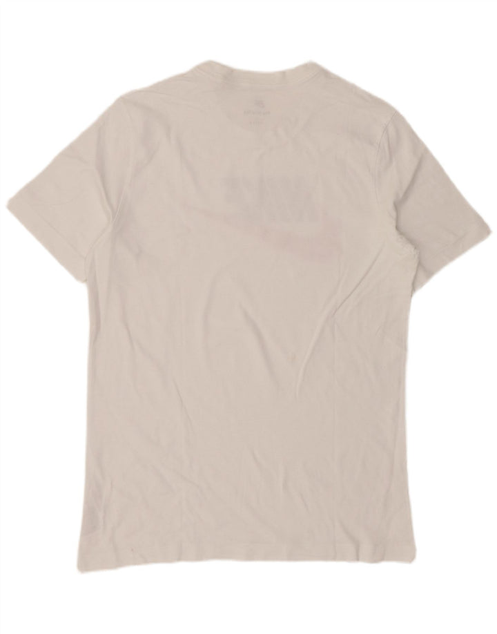 Tricou grafic Nike pentru bărbați Top mare din bumbac alb