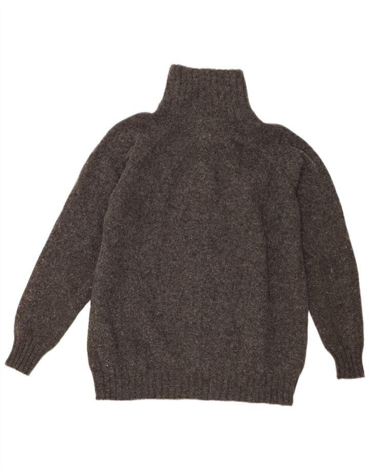 Pulover cardigan pentru bărbați Zara, lână mare, gri