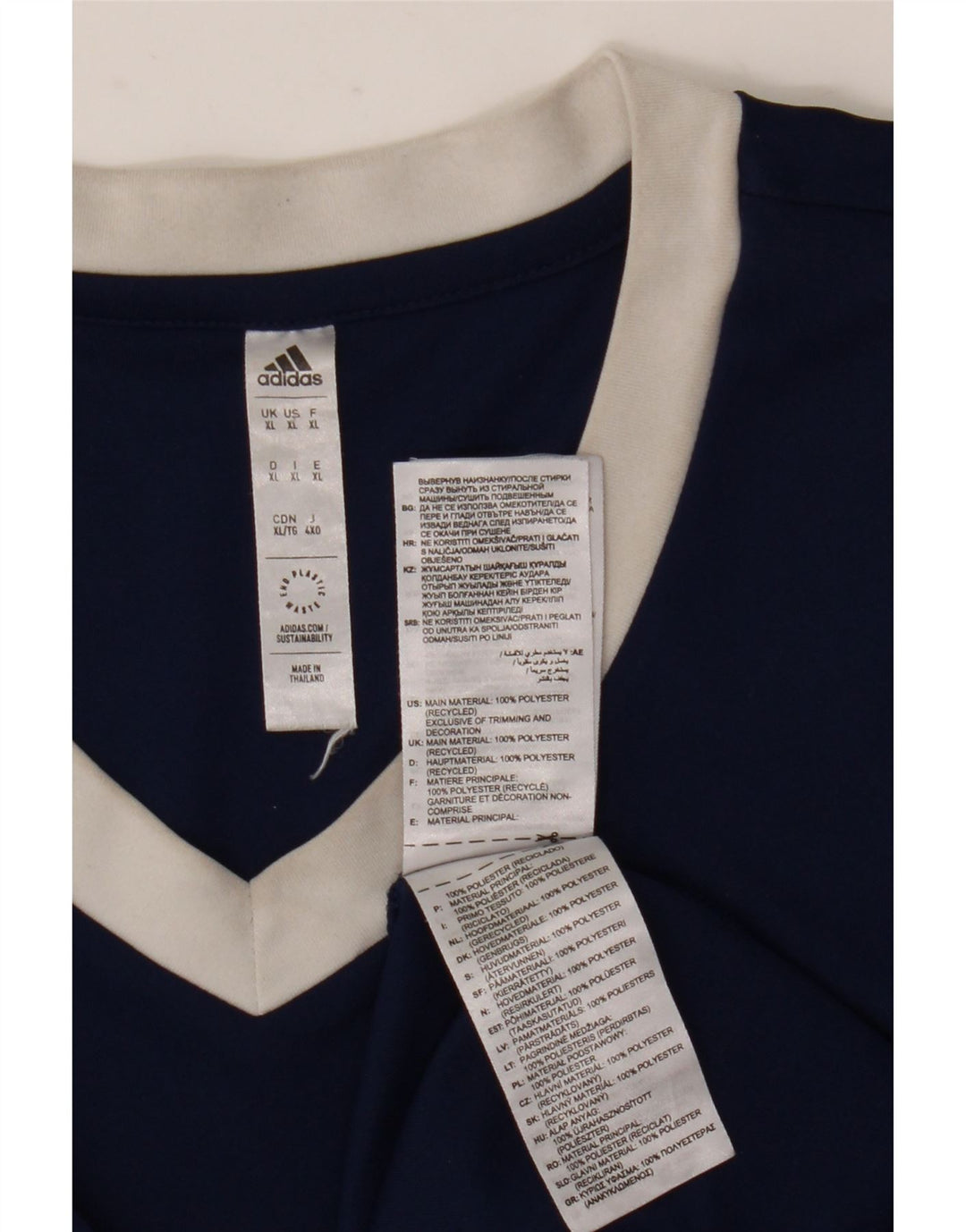 Tricou pentru bărbați Adidas Aeroready Top XL Bleumarin Poliester