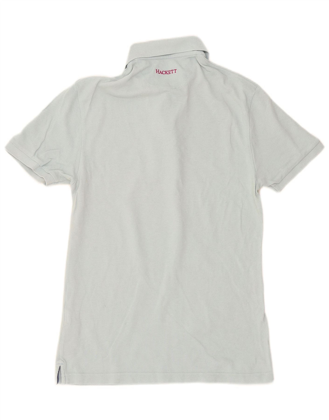 Tricou polo pentru bărbați Hackett Slim Fit Bumbac albastru mic