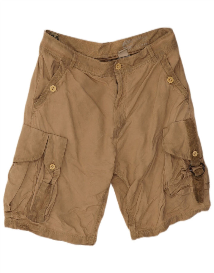 Pantaloni scurți pentru bărbați Timberland Cargo W34 Large Beige Bumbac