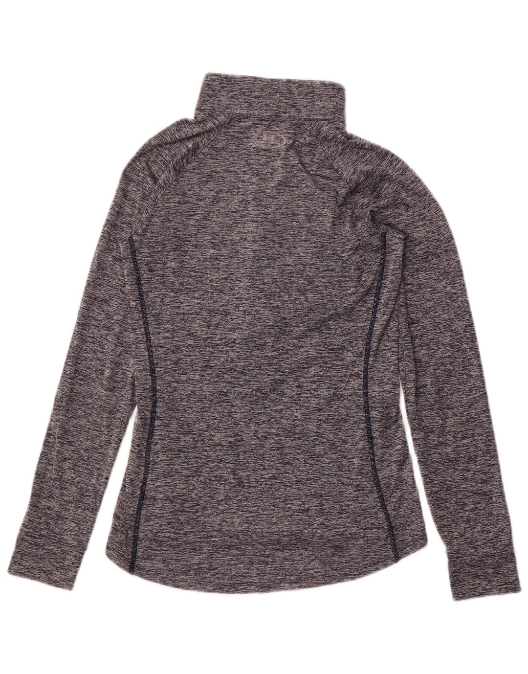 Top de trening UNDER ARMOUR pentru femei Heat Gear Pullover UK 10 Small Bleumarin