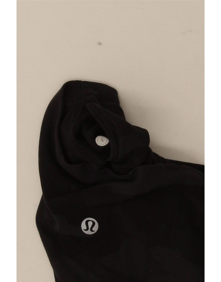 Jambiere Lululemon pentru femei US 2 XS Negru Colorblock