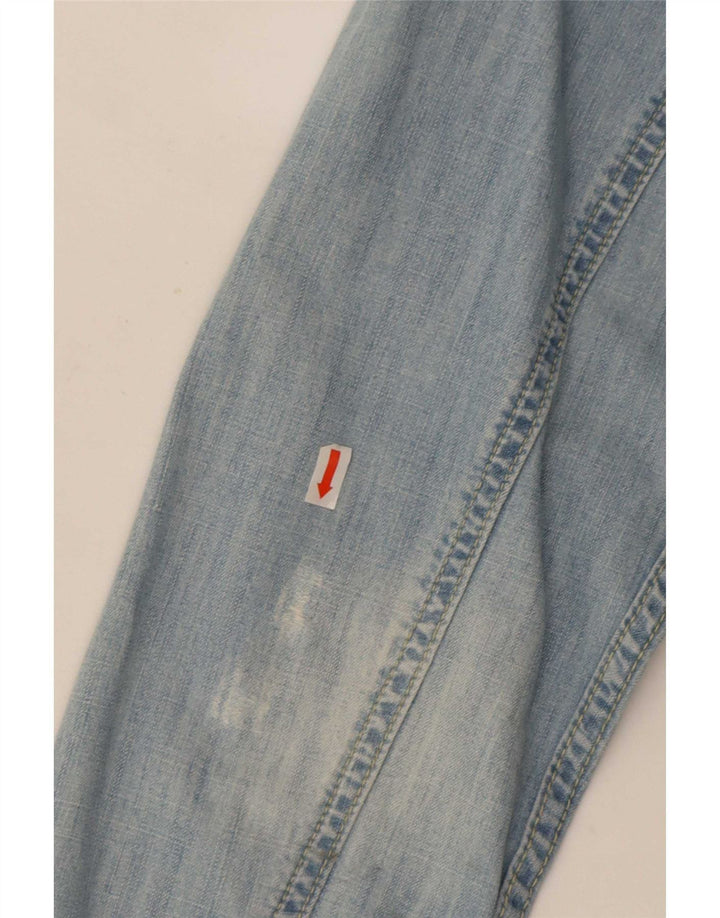 Cămașă Tommy Hilfiger pentru bărbați din denim mic, albastru, bumbac
