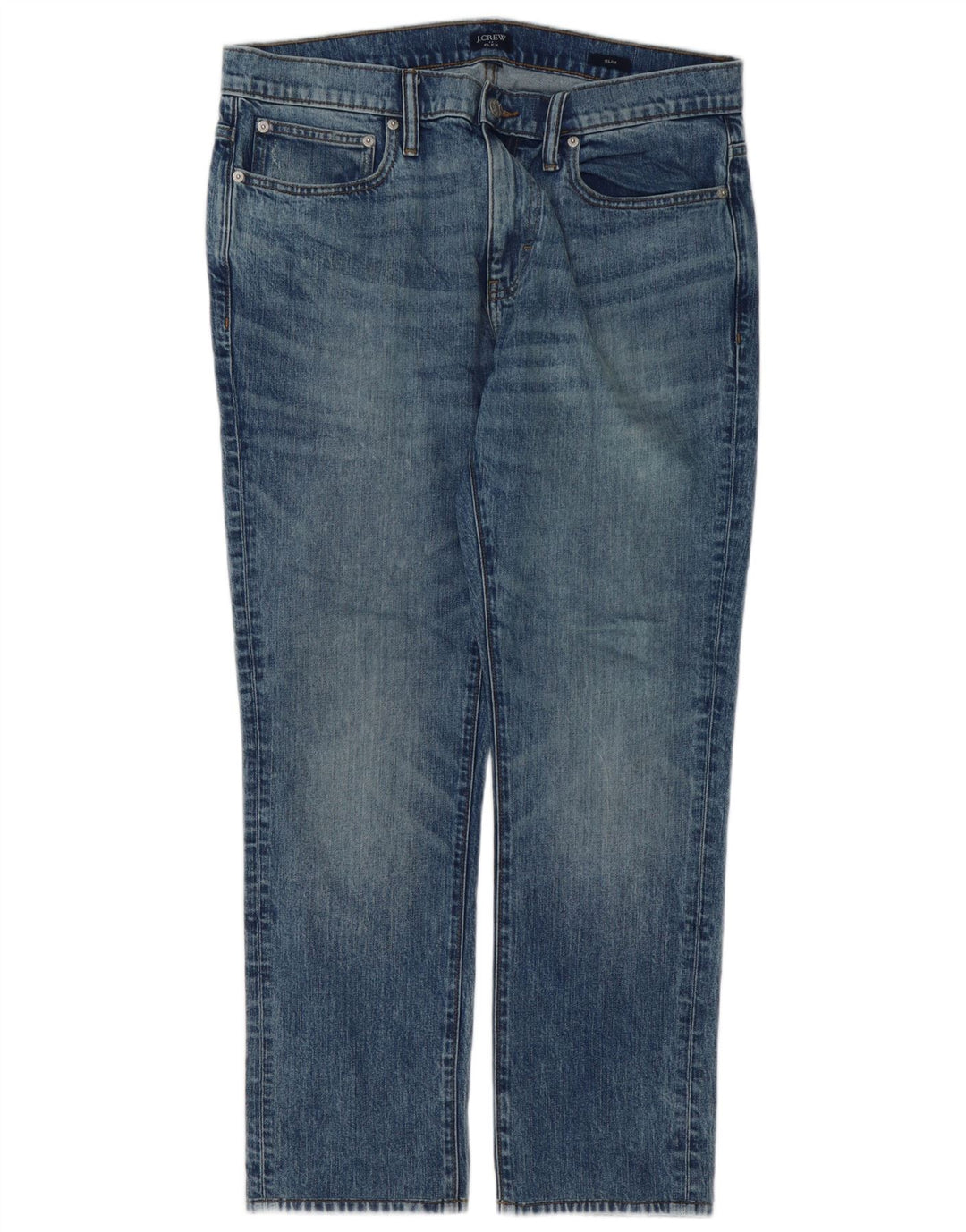 Blugi slim pentru bărbați J. Crew L34 L28 Bumbac albastru