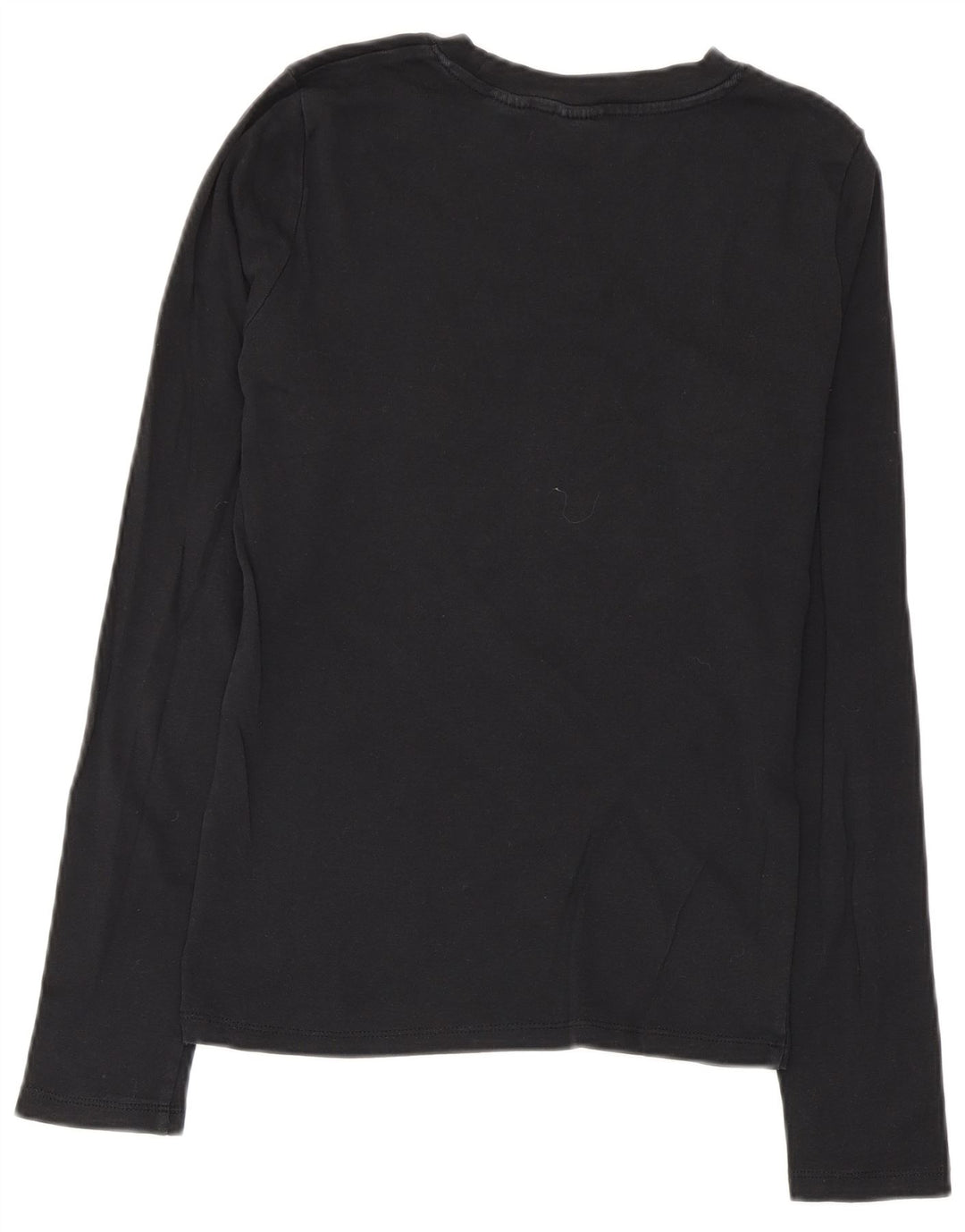 Top pentru femei Levi's cu mânecă lungă UK 12 Medium Negru