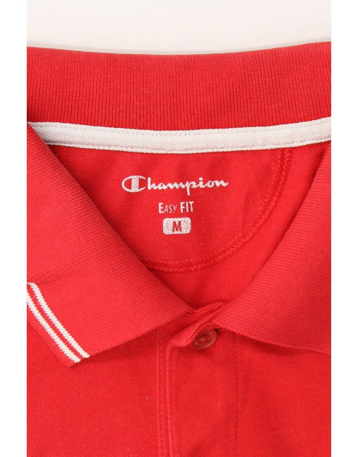 Tricou polo pentru bărbați Champion Easy Fit, roșu mediu