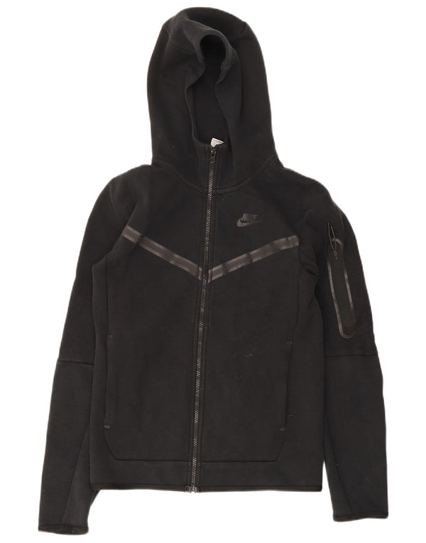 Pulover Nike pentru bărbați, cu fermoar, XS, bumbac negru