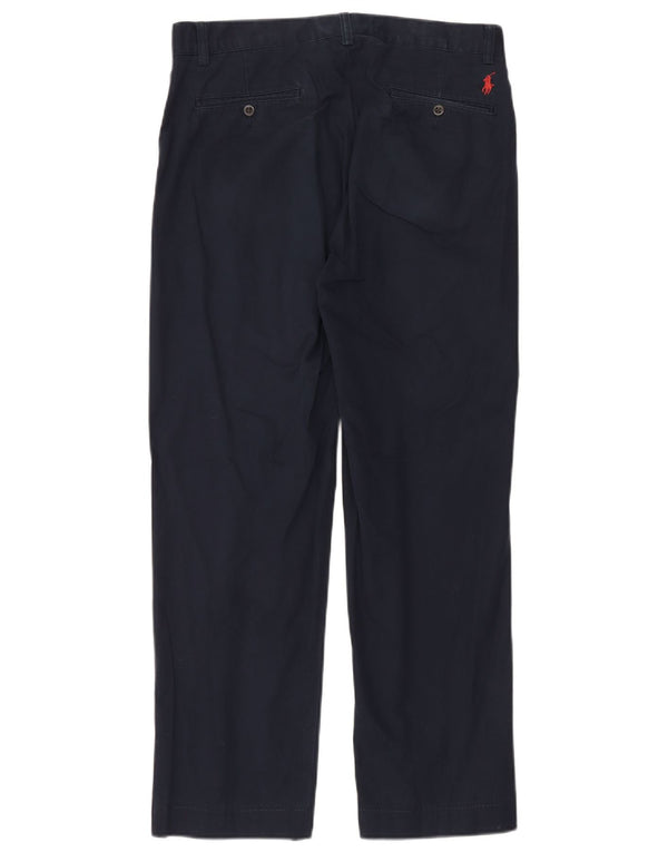 Pantaloni chino pentru bărbați Polo Ralph Lauren Smith Pantaloni chino W33 L30 bumbac bleumarin