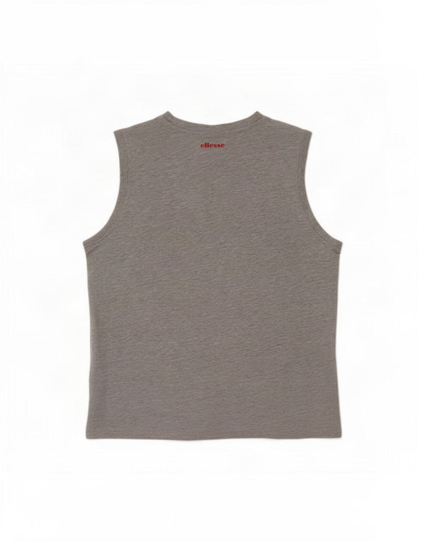 Vestă cu grafică pentru femei Ellesse UK 18 XL bumbac gri