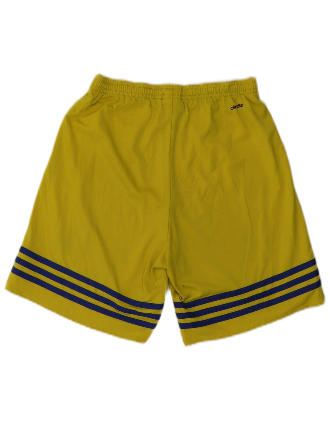 Pantaloni scurți sport Climalite ADIDAS pentru bărbați, poliester galben mic