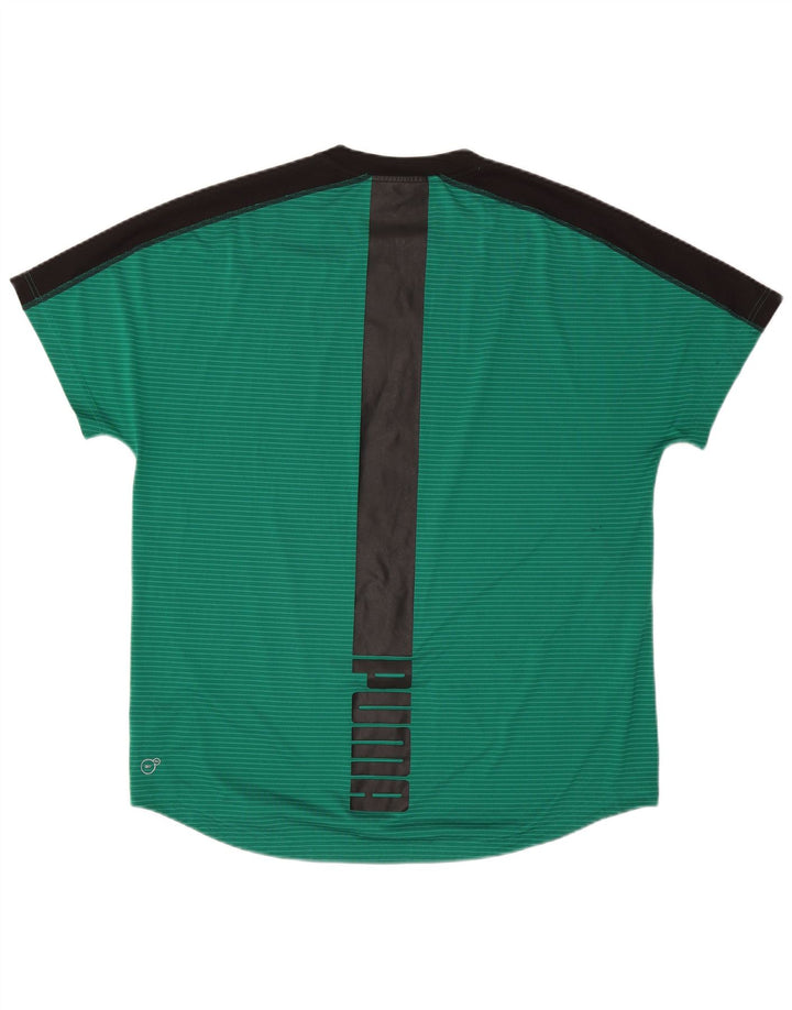 Tricou grafic Puma pentru bărbați Top XL, verde, poliester color bloc