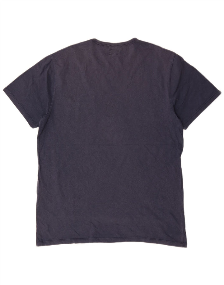 Tricou pentru bărbați Levi's Top mare din bumbac bleumarin