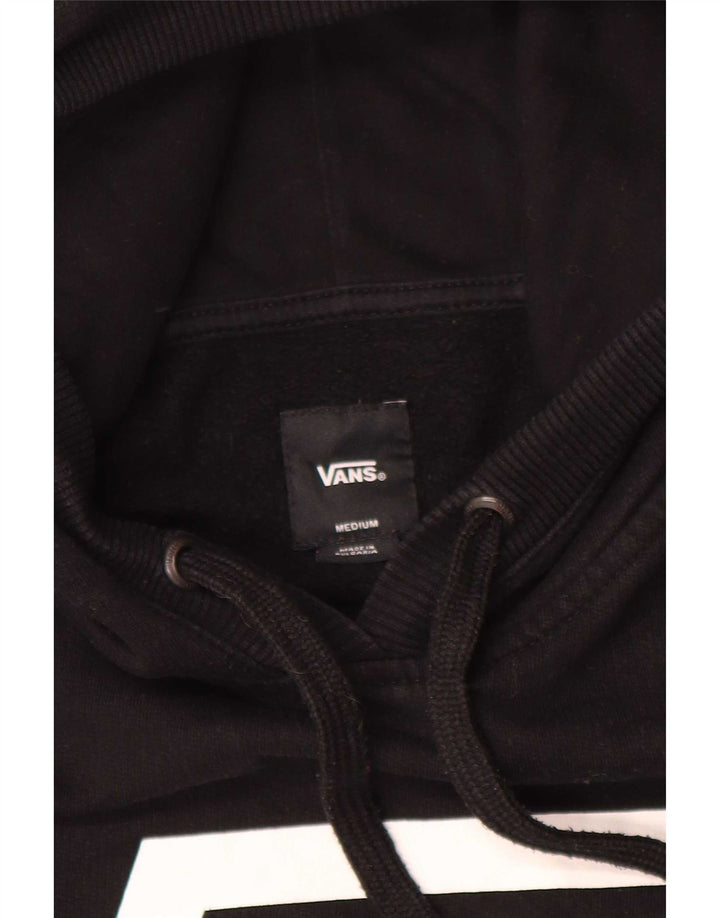 Vans Pulover cu glugă grafic pentru bărbați, mediu negru