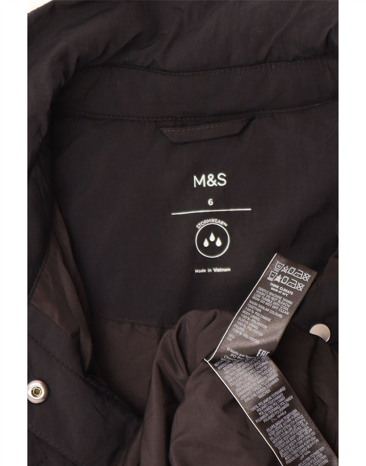Palton capitonat supradimensionat pentru femei Marks & Spencer UK 6 XS Negru