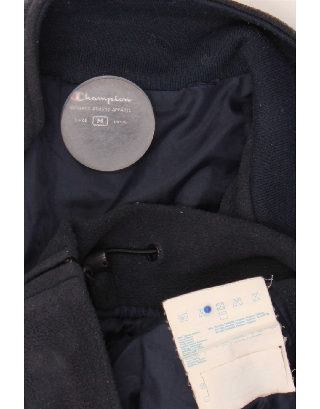 Jachetă fleece pentru bărbați Champion UK 38 Medium Bleumarin Poliester