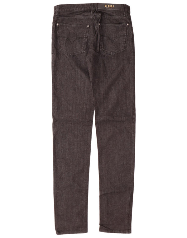 Blugi skinny pentru femei Versus Versace W30 L32 bumbac negru