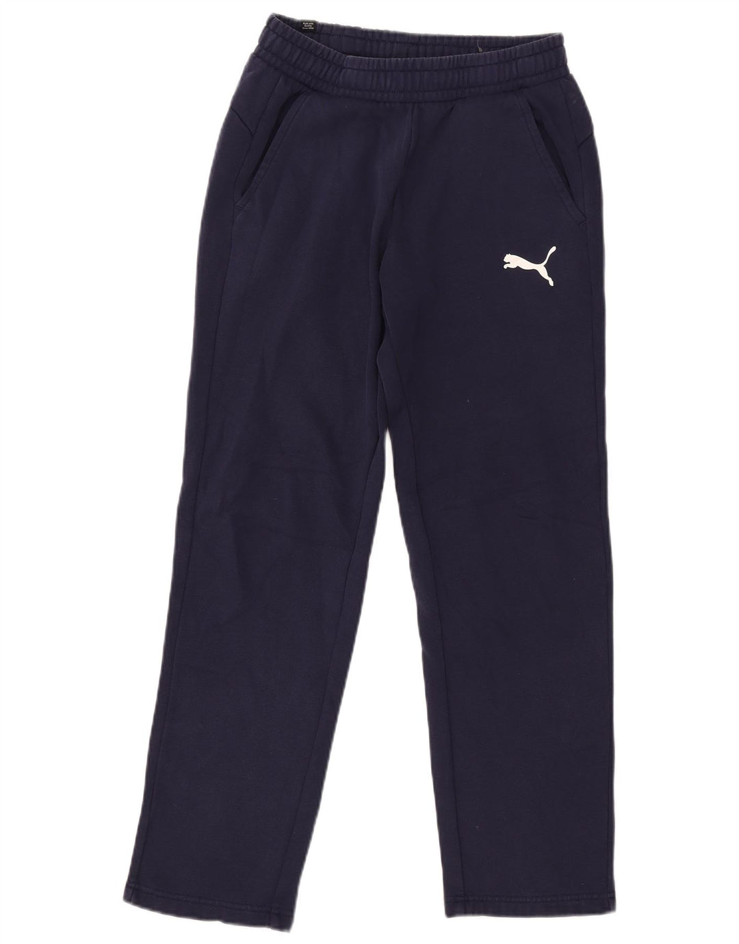 Pantaloni de trening PUMA pentru bărbați, bumbac, albastru, mici