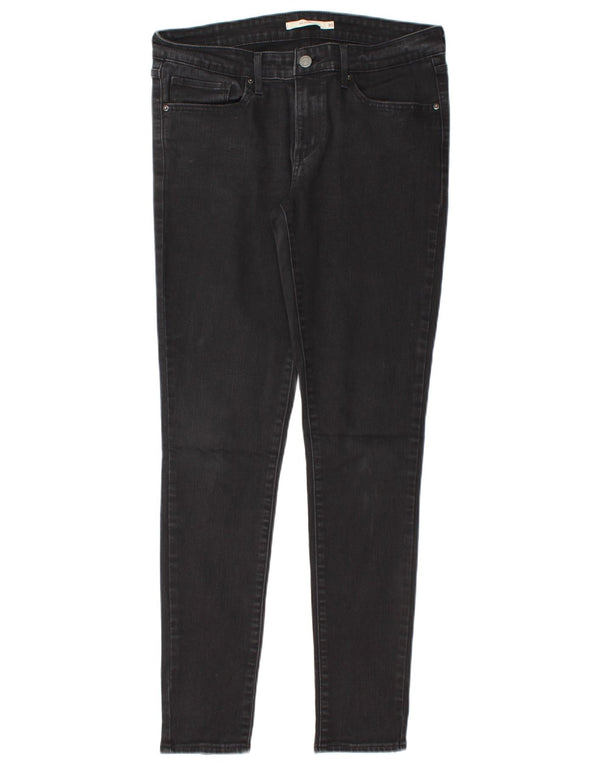 Blugi skinny Levi's 711 pentru femei W30 L30 bumbac negru