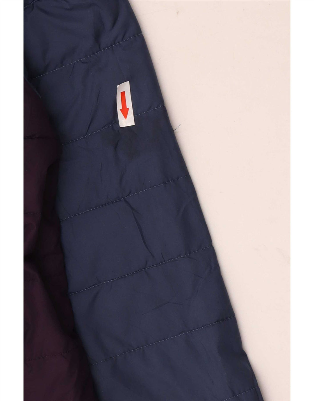 Jachetă căptușită cu glugă Columbia pentru bărbați Marea Britanie 36 Poliester color-bloc albastru mic