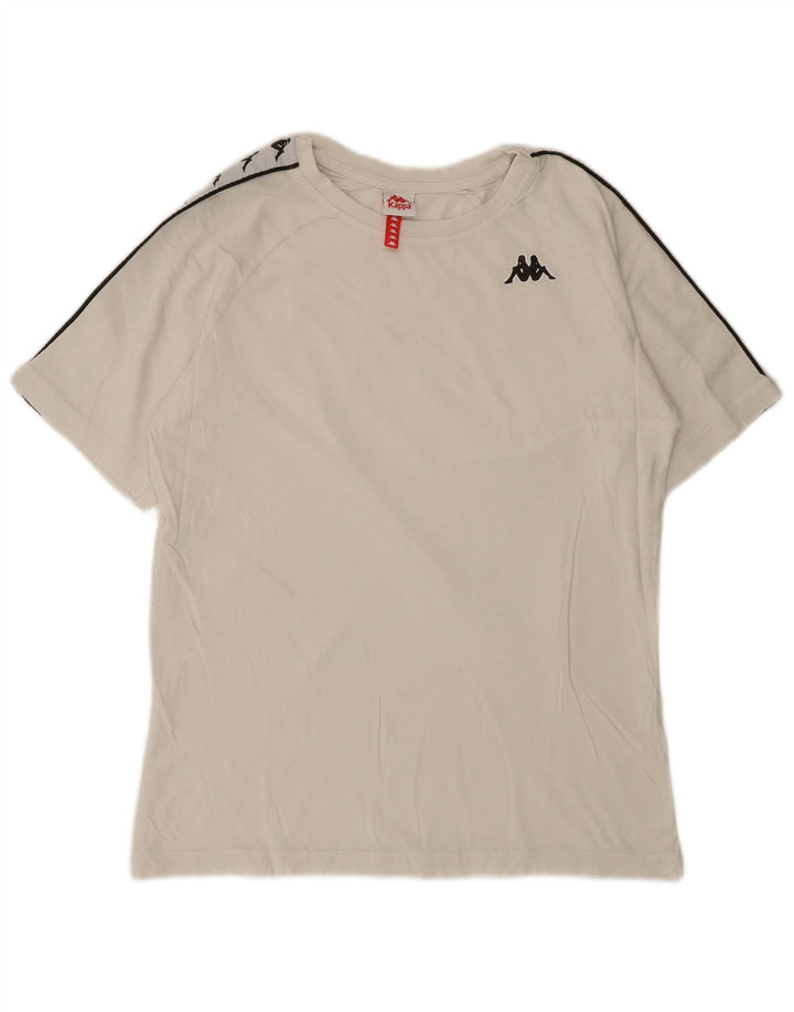 Tricou grafic pentru bărbați Kappa Top Mic Alb