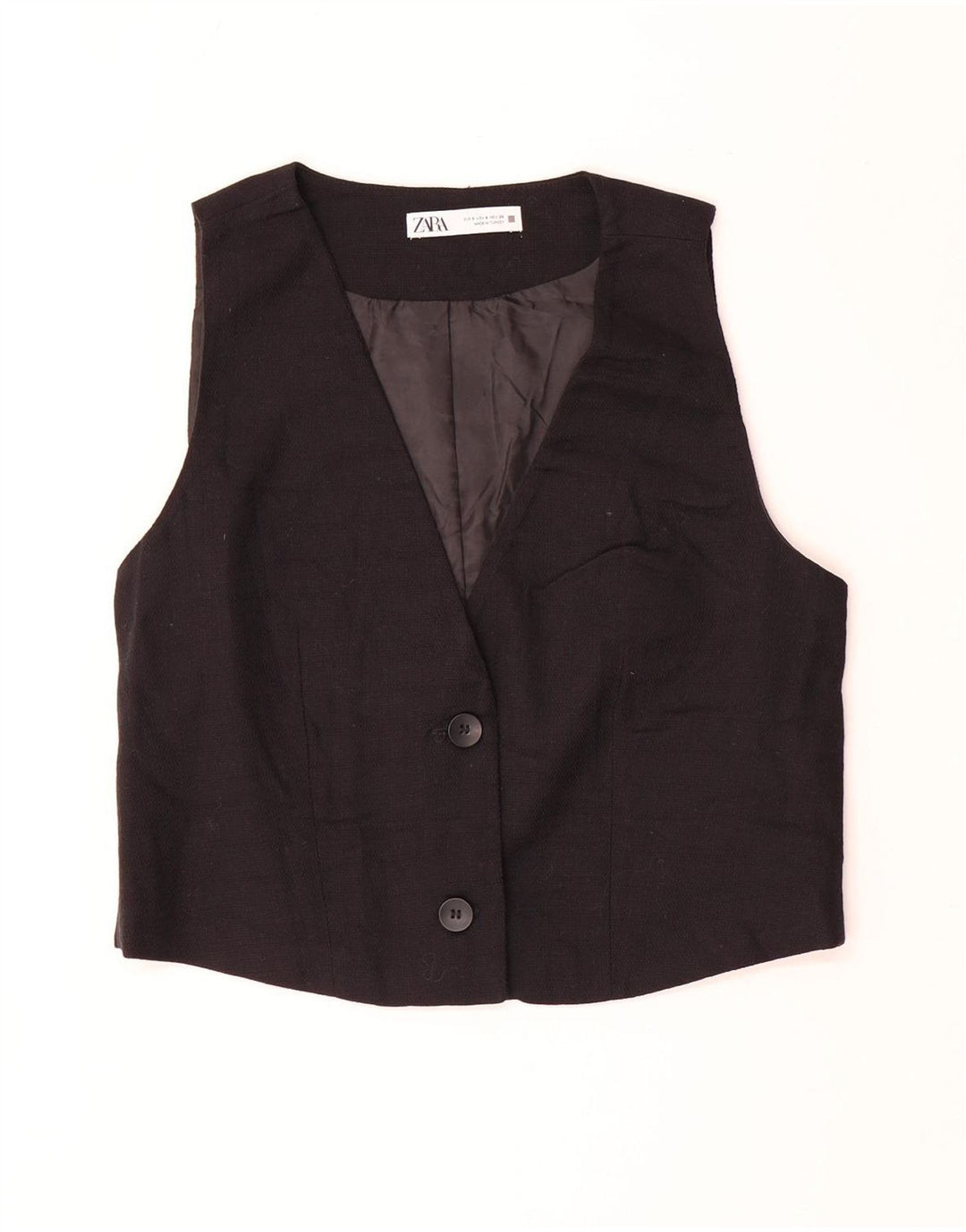 Vestă pentru femei Zara UK 10 Small Black
