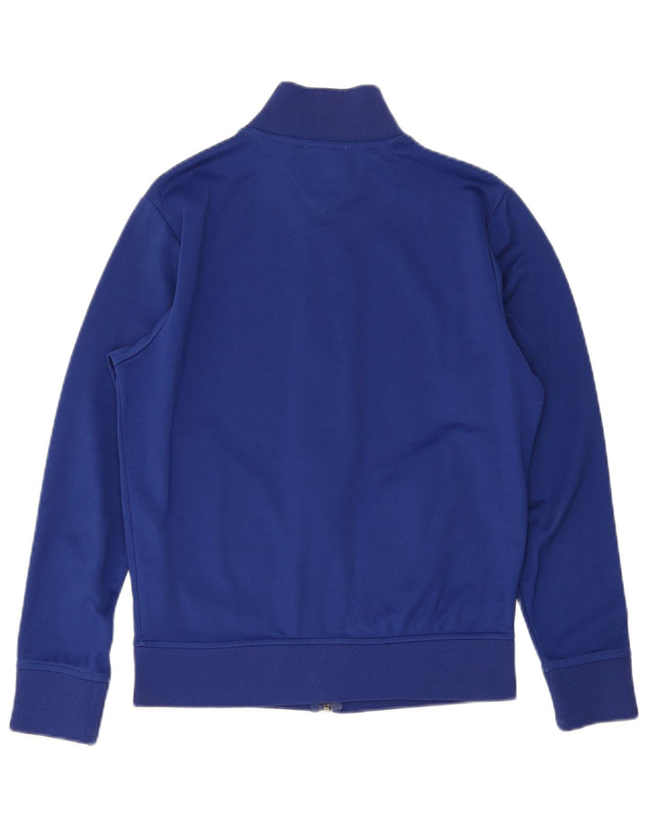 Jachetă de trening pentru bărbați Tommy Hilfiger, poliester albastru mic