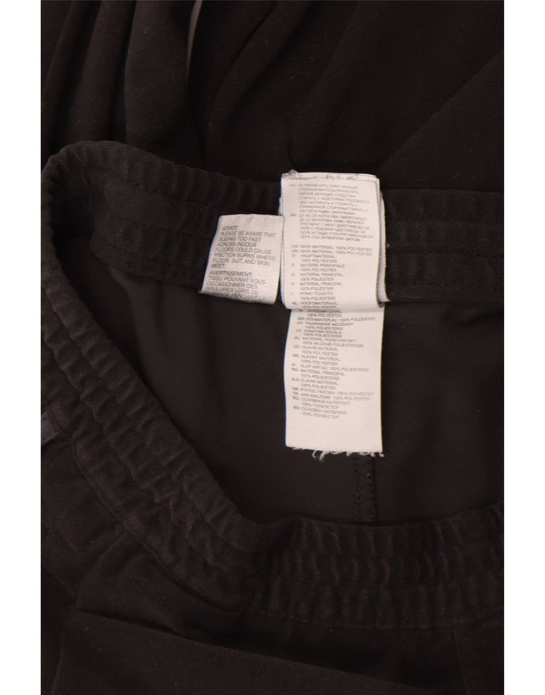 Pantaloni de trening Adidas pentru bărbați din Velour Pantaloni de jogging Mediu Poliester Negru