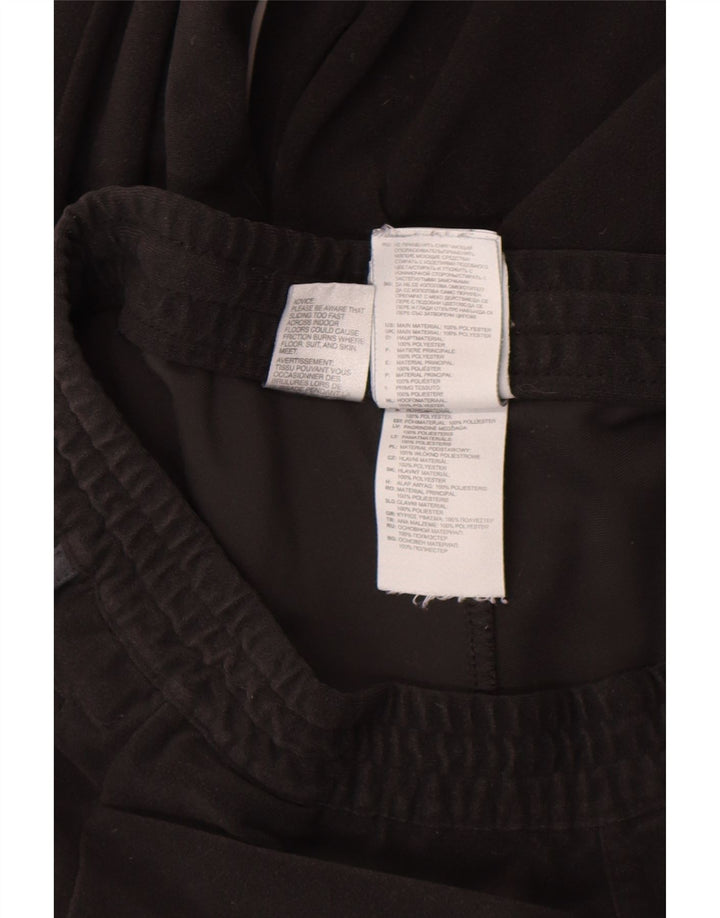 Pantaloni de trening Adidas pentru bărbați din Velour Pantaloni de jogging Mediu Poliester Negru