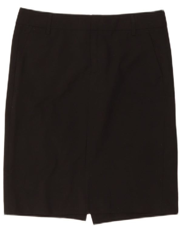 Gap Womens Pencil Skirt W28 Medium Black Polyester
