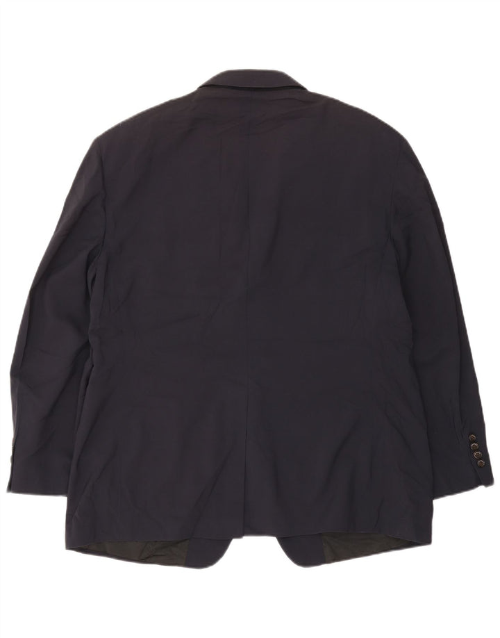 Jachetă pentru bărbați Brooks Brothers, cu 2 nasturi, UK 40 Lână mare, albastru bleumarin