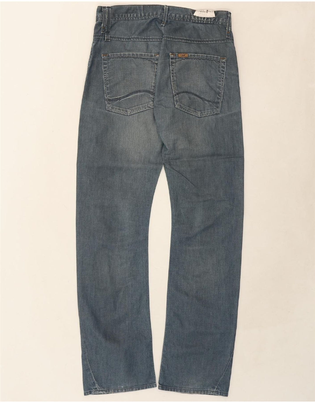LEE Mens Straight Jeans W32 L34 Blue Cotton Vintage Lee and Second-Hand Lee from Messina Hembry 