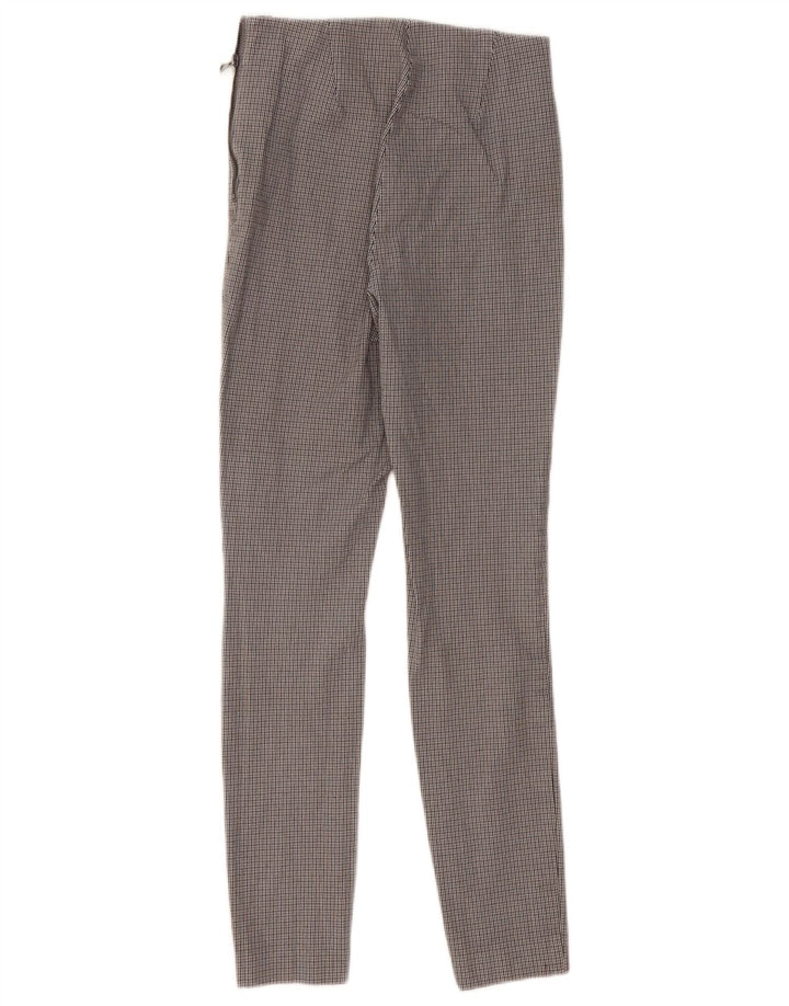 Marks & Spencer Pantaloni skinny pentru femei UK 8 Small W26 L28 Gri Houndstooth